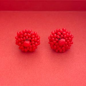 Hand Beaded Chaquira Earrings